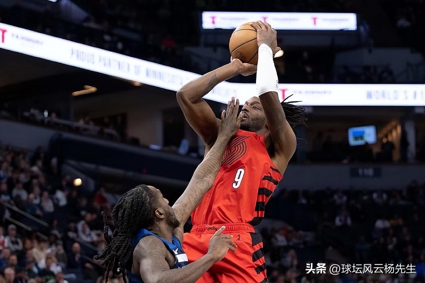 詹姆斯独揽38分，开拓者挑战湖人，NBA常规赛焦点之战回顾