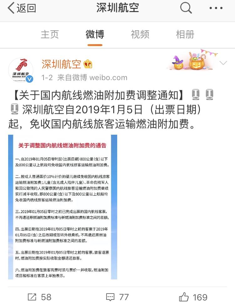 国内航线燃油附加费上调，影响及解析