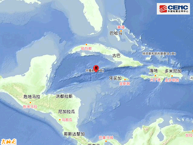 开曼群岛附近海域发生罕见8级地震，影响与后果深度分析