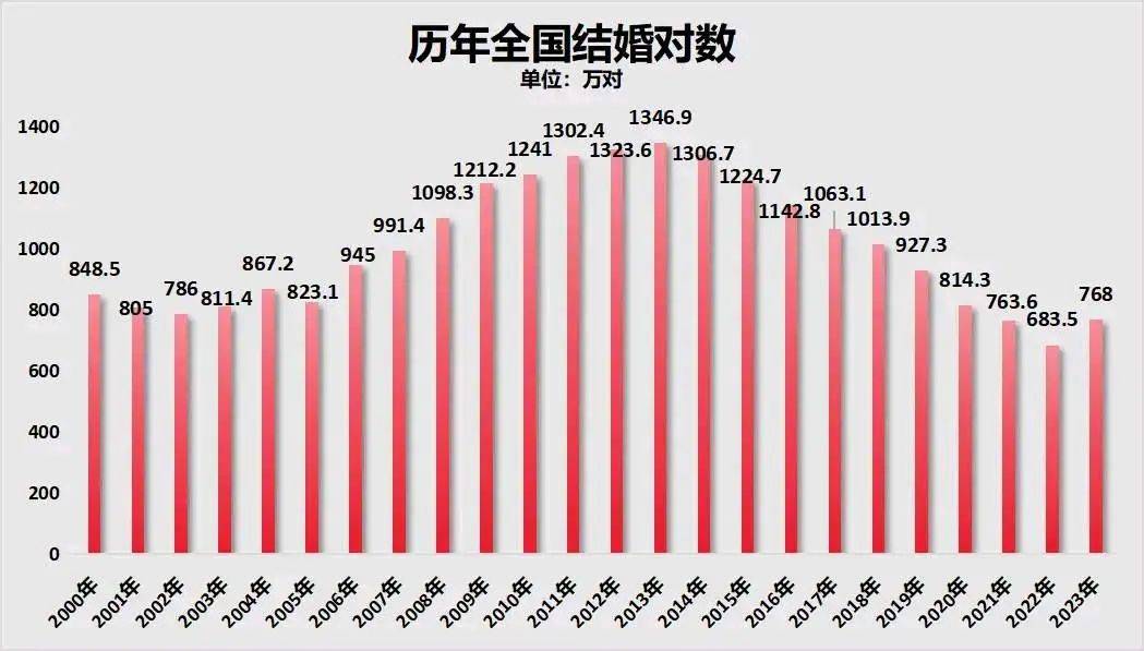 观察2024年全国结婚登记数据背后的社会变迁，迈向新纪元的发展观察