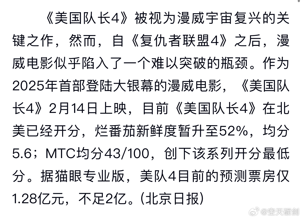 美队4中国市场反应分析，预测票房落差与观众期待